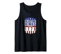 RIFIUTARE I RE DAL 1776 Il dissenso è un meme patriottico USA Canotta