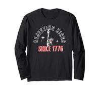 RIFIUTARE I RE DAL 1776 Il dissenso è un meme patriottico USA Maglia a Manica
