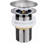 Rifiuti Lavello Lavello Tappo a scatto con innesto a scatto placcato nichel moderno