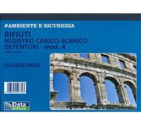 Rifiuti Registro Carico - Scarico Detentori Mod. A - 100 Moduli - F.to A4