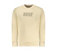 Rifle Beige Cotton Men Sweatshirt - XXL