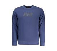 Rifle Blue Cotton Men Sweatshirt - 3XL