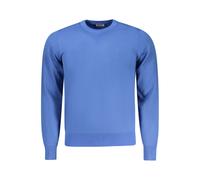 Rifle Blue Viscose Men Sweater - XXL