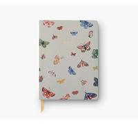 RIFLE PAPER CO. Curio Butterfly - Diario con copertina morbida, 150 pagine a righe, 21,6 cm di lunghezza x 15,9 cm di larghezza, copertina in cartoncino ruvido, include segnalibro con nastro grosgrain
