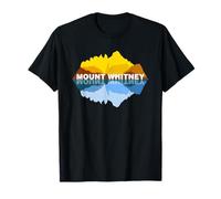 Riflessi sulle Montagne del Monte Whitney California - Souvenir della Natura Maglietta