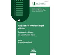 Riflessioni Sul Diritto Di Famiglia Effettivo. Continuando A Dialogare Con Cesar