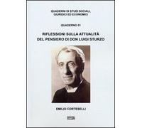 Riflessioni sull'attualità del pensiero di don Luigi Sturzo