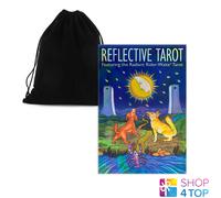 Riflessivo Tarocchi Radiant Rider-Waite Carte Borsa Tasca Size US Games Systems