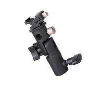 Riflettente Luce Morbida Ombrello Fotografia Lampada Stand Lampeggiante Supporto Lampada Lampeggiante Metallo Hot Shoe Staffa Superiore Accessori di Montaggio Fotocamera Portatile Lampeggiante Mount