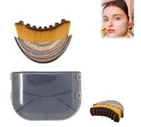 Rifletto del contorno linfatico, massaggiatore di drenaggio linfatico per viso, spazzola a spazzola a secco, scultura del mento e mascella, adattarsi alla pelle con precisione (1Pcs)
