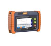 Riflettometro ottico nel dominio del tempo con touch screen OTDR, fino a 9 lunghezze d'onda, OPM integrato, VFL, OLS e RJ45 Errore basso(APC Port 1625nm)