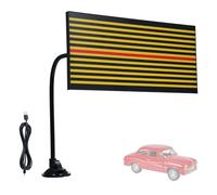 Riflettore a LED Lampada per la Ricerca di ammaccature Senza Vernice Accessorio per Riparazione Auto Rilevatore di ammaccature per carrozzeria Auto Panno Luminoso Giallo