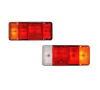 Riflettore della lampada della luce di stop dell'a Per Fiat Per Ducato 1982-2014 42531146 9988023 2 Pezzi Fanale Posteriore Segnale Lampada Lente Copertura Guscio