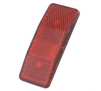 Riflettore di sicurezza per bicicletta per portapacchi posteriore con montaggio a 2 fori per una migliore visibilità e sicurezza durante la guida notturna