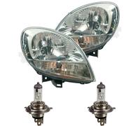 Riflettore Faro Set per Renault Kangoo KC0/1_ 1.2 16V 1.6 FC0/1_ 1.5 DCI