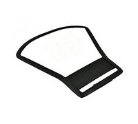 Riflettore flash Diffusore su 2 lati Bianco Argento Pieghevole con cinturino elastico Foto professionali Fotografi Rimuovere l'ombra per i flash Speedlight Universal