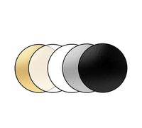 Riflettore fotografico rotondo 5 in 1 Supporto for riflettore Luce di riflessione Per Esterni(60cm 5in1)