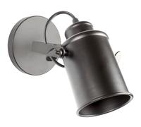 Riflettore Lampada Mobile Spot Da Soffitto Di Parete Nero E27 APP486-1C