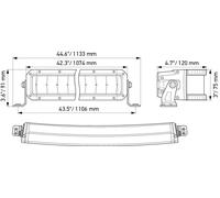 Riflettore LED frontale HELLA per DAF