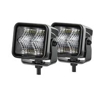 Riflettore LED Tedesco Spina Hella Incasso con Interruttore Cavo Black Magic