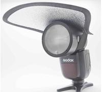 RIFLETTORE MACRO FLASH CIRCOLARE DIFFUSORE ESTERNO SOFTBOX diffuser reflector compatibile con GODOX V1 V1n V1c V1s V1f V1p V1 PRO V100 NEEWER Z1 Z2 Yongnuo YN650EX-RF flash ritratto fotografia