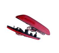 Riflettore Paraurti Auto Compatibile Con Nissan Per Leaf 2011-2016 Per Pathfinder 2013-2018 Per Rogue 2014-2016 2x Riflettore Paraurti Posteriore Con Lente Rossa Parti Luce Stop Freno