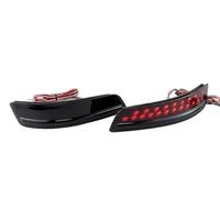 Riflettore Paraurti Posteriore Per Lexus GS250 ES250 luce di segnalazione freno e freccia a LED riflettore paraurti posteriore(2Piece black LENS)