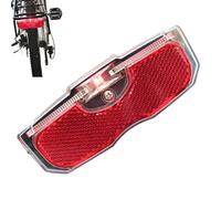 Riflettore per portapacchi posteriore, accessorio riflettente per ciclismo, accessorio riflettente per la sicurezza notturna