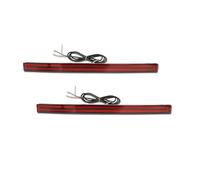 Riflettore Per Portellone Posteriore Per Chevrolet Per Corvette Per C7 2014-2019 LED Auto Paraurti Posteriore Riflettore Luce Freno Luci Di Coda Fendinebbia Luci(Red Lens)