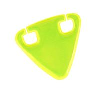 Riflettore posteriore per bicicletta - PVC - Riflettore triangolare per bicicletta, sella per bicicletta, riflettore posteriore, accessorio di avvertimento per gli amanti del ciclismo, attrezzature
