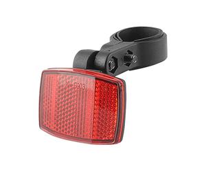 Riflettore posteriore - Set di per bicicletta, catarifrangenti da 25,4 - 31,8 mm, riflessi per moto impermeabili, riflessi della luce posteriore posteriore, tabella di avvertimento notturno