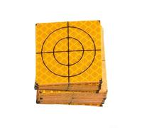 Riflettore professionale bersagli 100 pezzi per ingegneria di edifici, ponti e tunnel (50 x 50 mm)