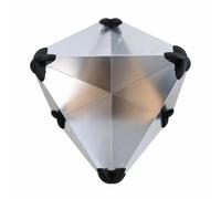 Riflettore radar ottaedrico leggero per yacht da barca 3 m² 215 mm per 280 mm