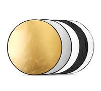 Riflettore,Rifletto di Luce per Fotografia,30cm 5 in 1 Riflettore/Diffusore,Riflettore Fotografico,Riflettore Rotondo Portatile Pieghevole,per Ritratto,Foto,per Illuminazione da Studio ed Esterni