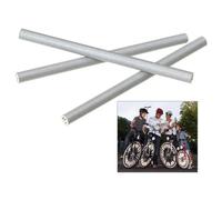 Wowow Front/rear Wheel Reflectors 72 Units Argento Clear