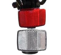 Riflettori da Bicicletta, 2 Pezzi Kit Guida Notturna, Riflettori di Sicurezza e Avvertimento da Bici, adatti a Moto, Scooter, Strade di Montagna, Sentieri Sterrati, Pendolarismo, Guida Urbana Sera