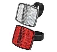 Riflettori da Bicicletta - 2 Pezzi Set di Sicurezza per Ciclismo Notturno - Catarifrangenti di Sicurezza per Mountain Bike - Sentieri Sterrati, Pendolarismo, Strade , Montagna, Moto, Scooter e Guida S