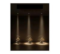 Riflettori da Palco, Faretti LED ultra sottili con angolo di fascio ridotto, faretti da incasso da 3/5/7 W, 3/8/15 gradi, for soffitti, for casa, quadri, musei d'arte(WH 3W 15 degree,3000K)