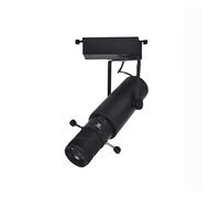 Riflettori da Palco, Faretto da binario a LED quadrato regolabile da 5W, 10W e 15W for grafica, decorazione d'interni for musei, gallerie d'arte e dipinti.(10W,BLACK TRACK LIGHT_4000K)