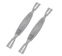 Riflettori for biciclette 12 pezzi Riflettori for raggi bici Avvertimento di sicurezza Riflettori for ruote for bicicletta for bici(Silver)