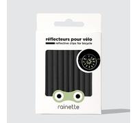 Riflettori per raggi di bicicletta Rainette 80 mm - 12 pezzi ( Gris Anthracite )