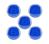 Riflettori Rotondi Sicurezza 5pcs Leggeri Clip Riflettenti per Corsa