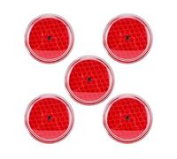 Riflettori Rotondi Sicurezza 5pcs Leggeri Clip Riflettenti per Corsa