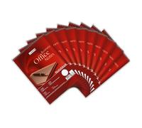Riforma agraria 100050244 Blocco note da ufficio con costa a spirale, formato A4, motivo a scacchi, 70 G/m², Fine, senza lignina, carta da lettere, 40 fogli