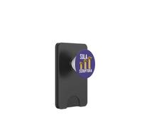 Riforma protestante cristiana Sola Scriptura Teologia PopSockets PopWallet per MagSafe