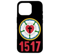 Riforma protestante luterana del 1517 Martin Lutero Rose Custodia per iPhone 16 Pro