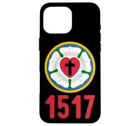Riforma protestante luterana del 1517 Martin Lutero Rose Custodia per iPhone 16 Pro Max