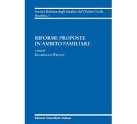 Riforme proposte in ambito familiare - 2023 - Edizioni Scientific