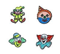 Rifornimento del Pagliaccio del Circo del del Perno della Spilla della Lega della Spilla dello Smalto di 4Pcs