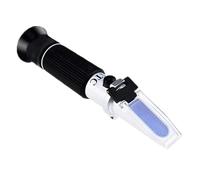 Rifrattometro 2 in 1 0-32% Brix e 0-28% di salinità, scala W/ATC 2 for misurare il cloruro di sodio nel sale alimentare, frutta per il test dei contenuti